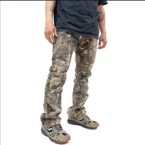 Mint Crew Flare Work Pants ‘Real Tree’ SZ 38